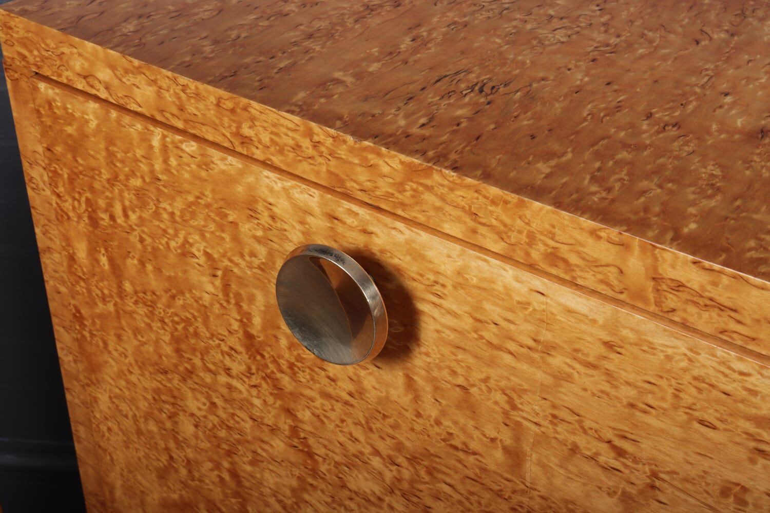 Bedside Cabinets in Karelian Birch