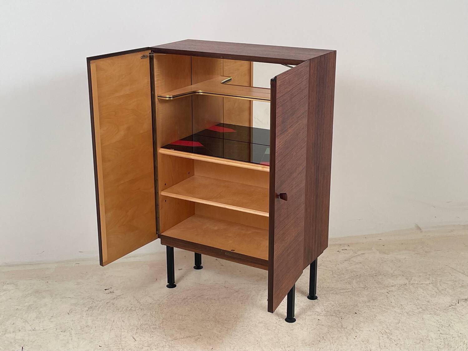 1960s rosewood mini bar