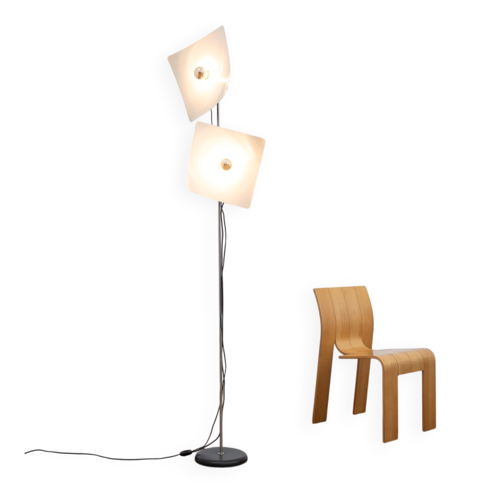 Lampe de sol italienne vintage de Selenova, 1970
