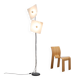 Lampe de sol italienne vintage de Selenova, 1970
