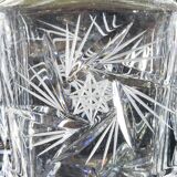 Whisky service in Critsal of arques or Boheme carafe and 6 glasses