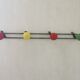 Vintage wall coat rack