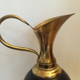 Vase ceramic and copper