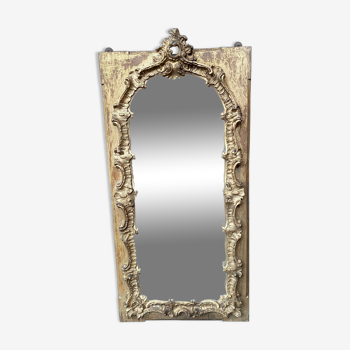 Late XVIIIth mirror, 74x35 cm
