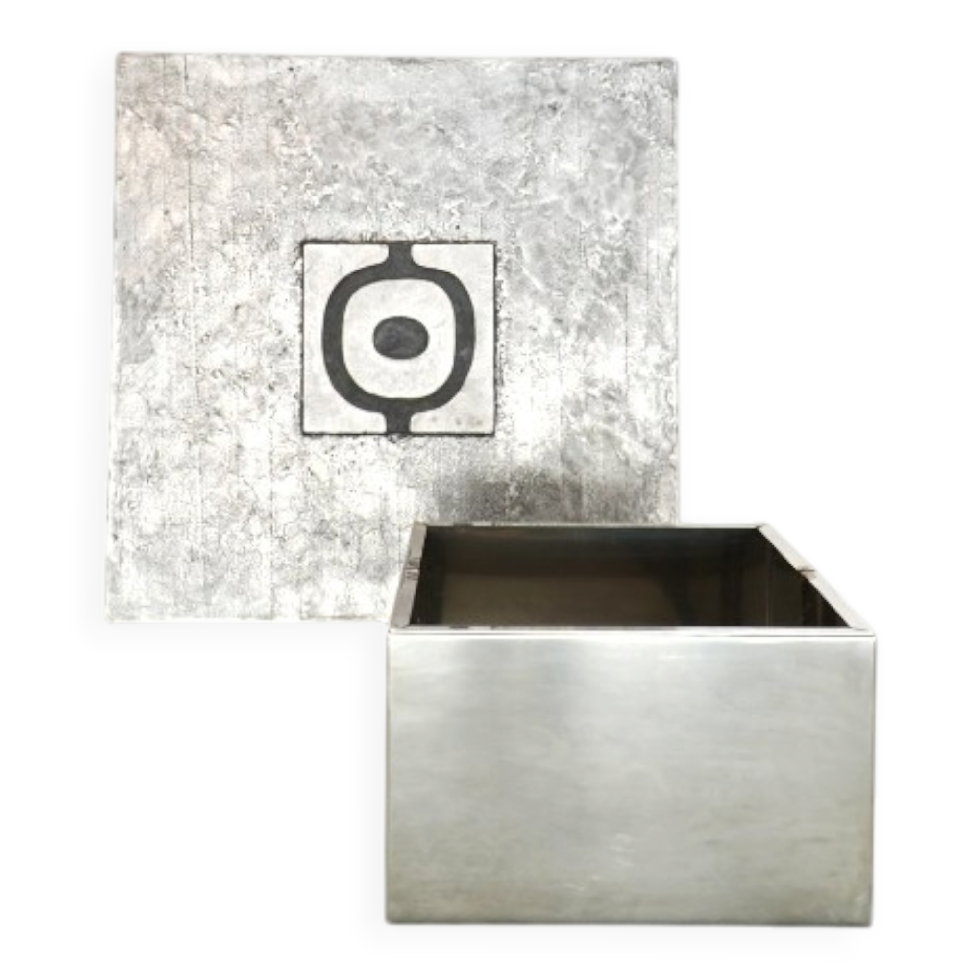 Willy Ceysens, Brutalist Aluminum Coffee Table