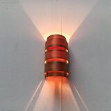 Edda V155 wall lamp in teak from the mid-century by Hans-Agne Jakobsson for Ellysett AB, 1950s.