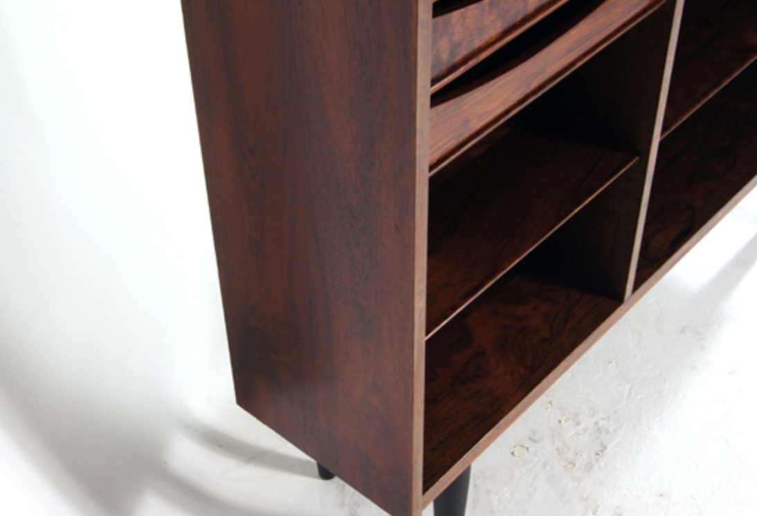 Vintage rosewood library