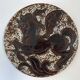 Glazed ceramic dish unique piece Manfredo Borsi / Giraud Vallauris
