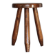 Tabouret vintage, tabouret bois, tabouret tripode , tabouret d'appoint
