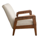 Reconstructed armchair fully restored