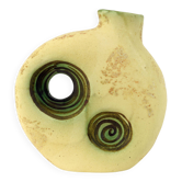 vase vintage grec par Nikos Dazelidis, années 1960/70, signé, époque spatiale
