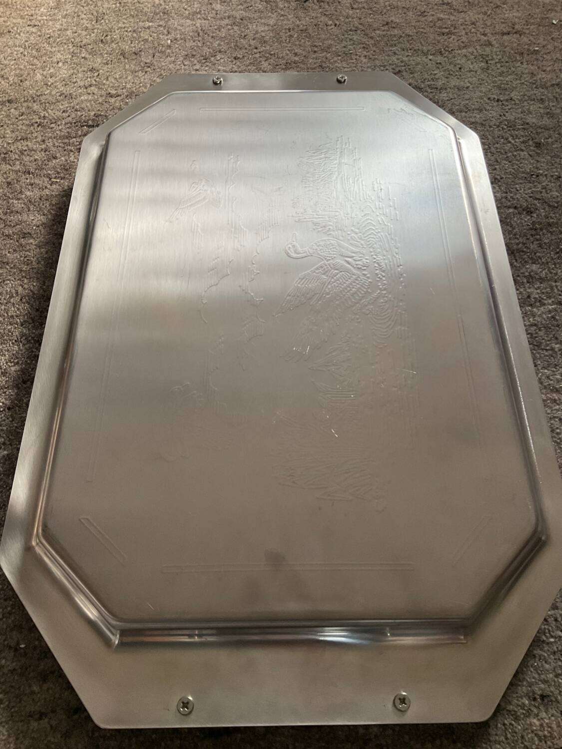 Giorinox Italy vintage tray duo