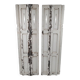 Pair of old shutters