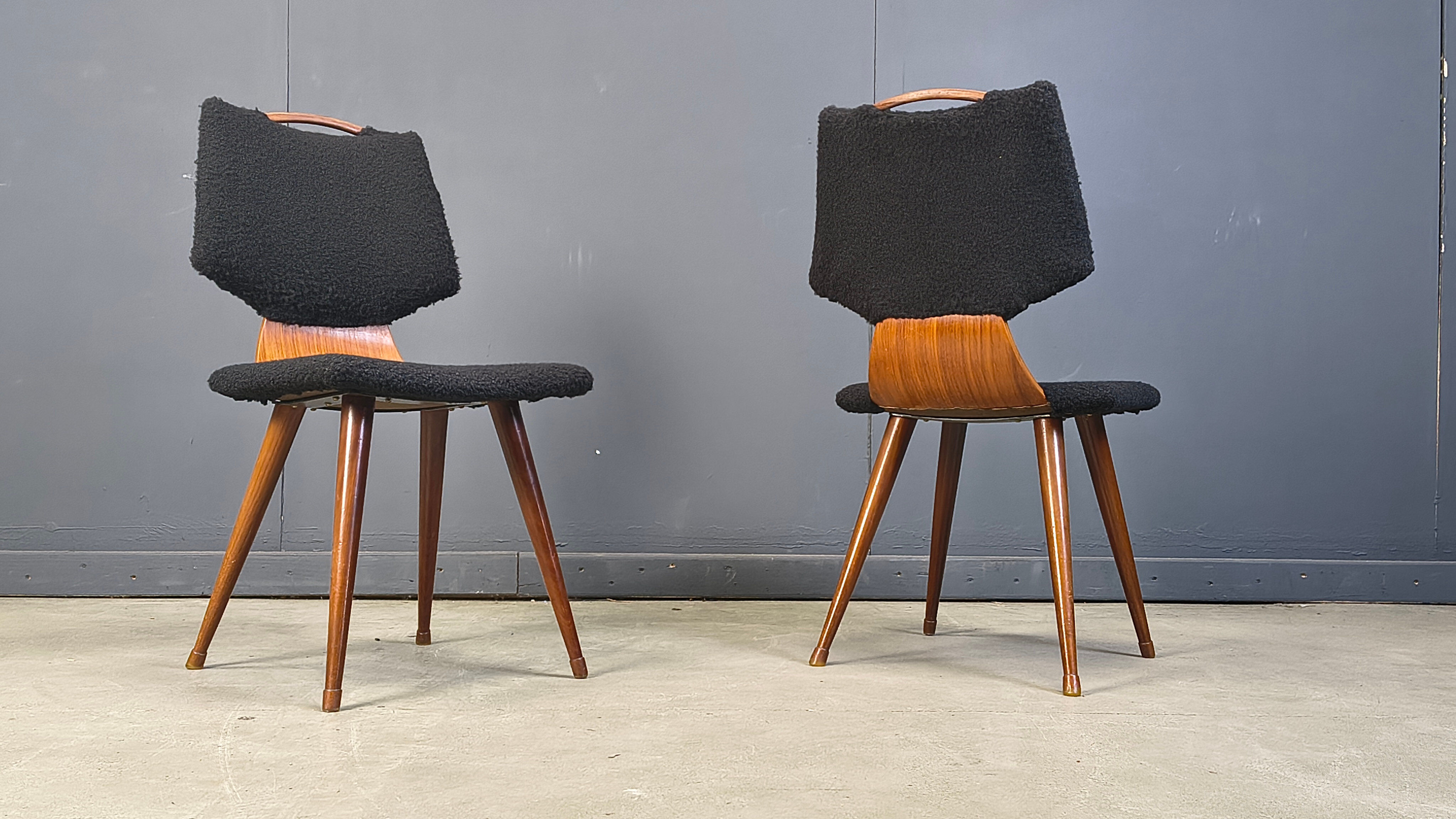 Mid-century Scandinavian dining chairs, 1960s