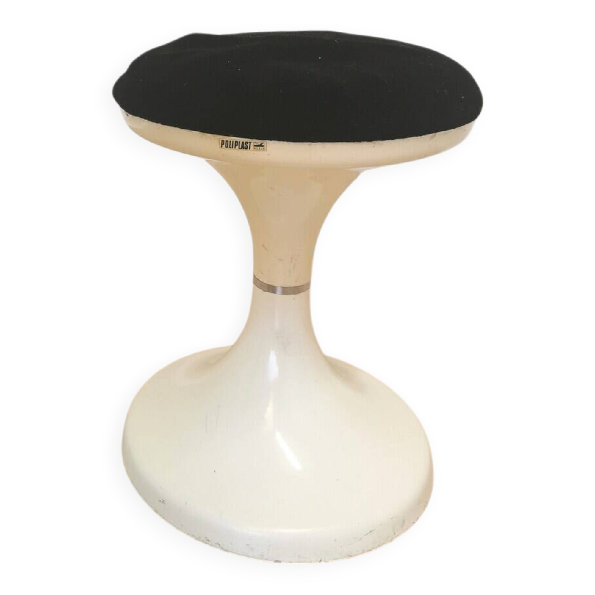 Vintage Mushroom Stool: Finzgar & Zorman, Meblo 1960s Space Age Design