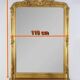 Important gilded wooden mirror, Louis XV style – first part of the 19th century