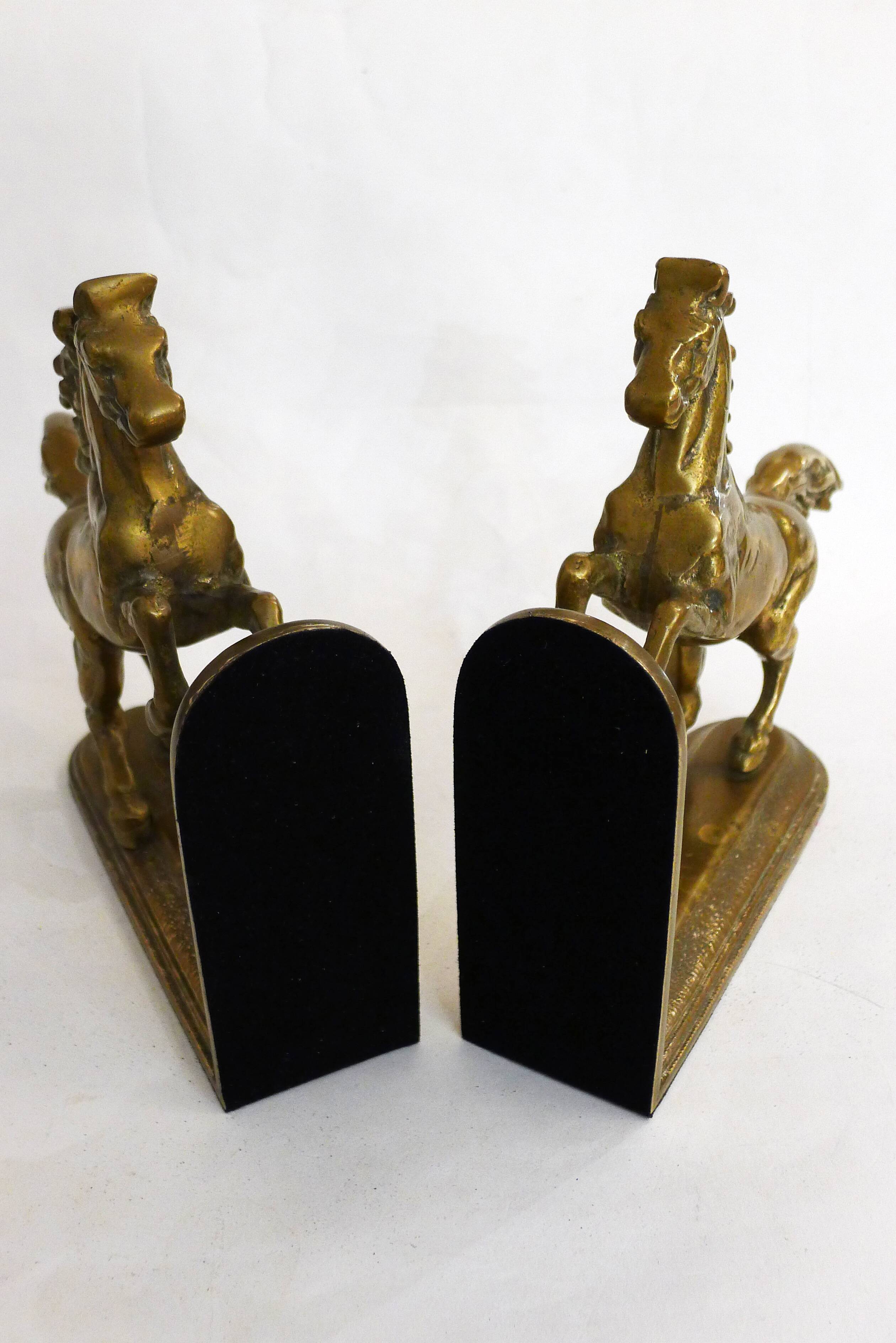 Horse bookends