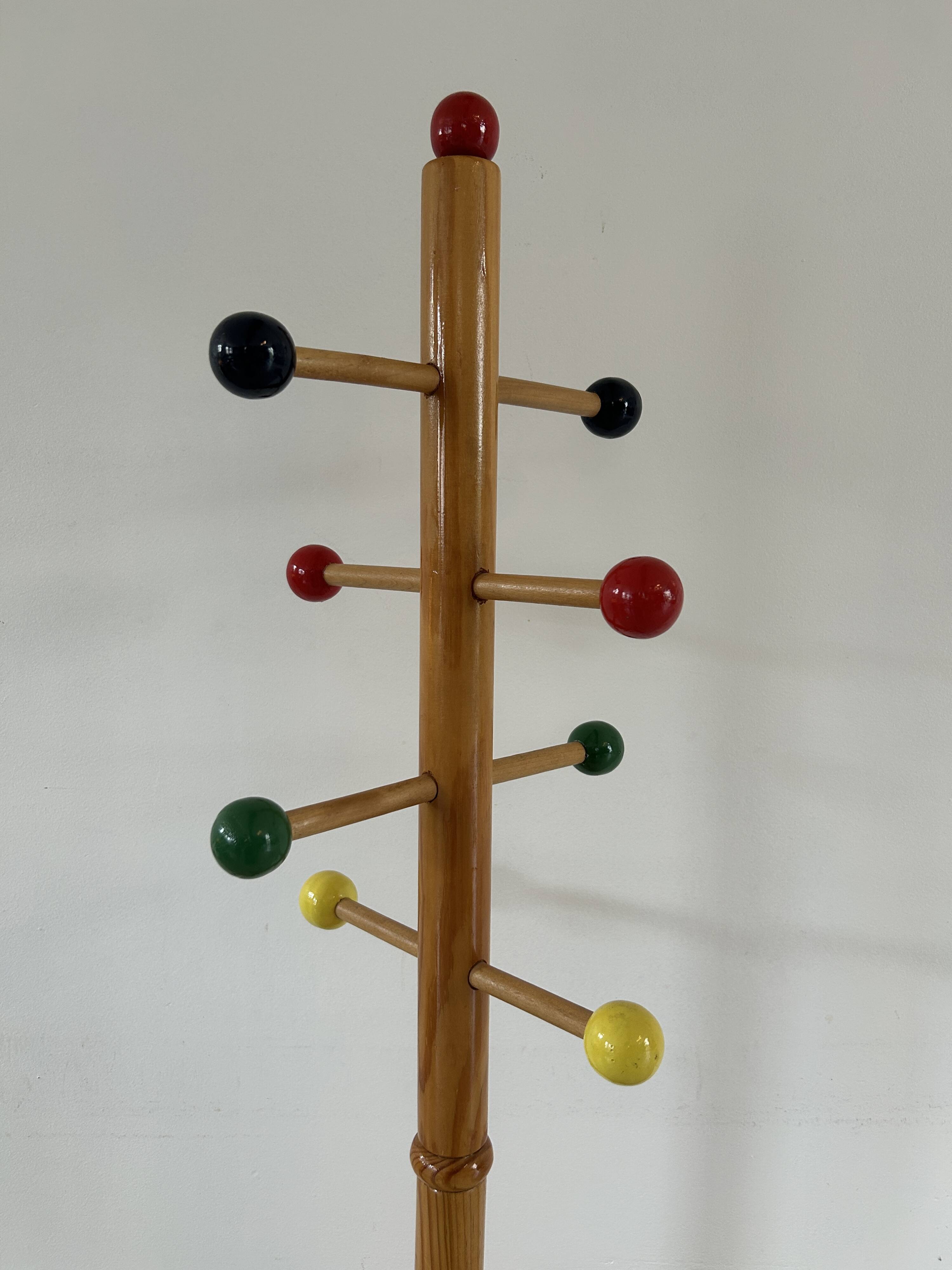 Children's coat rack spoutnik - vintage
