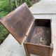 Antique 19th century solid oak wood hut