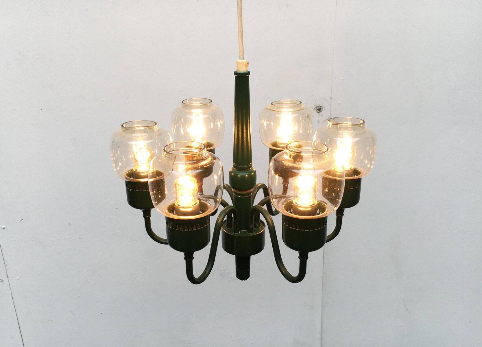 Swedish mid-century lustre T526 by Hans-Agne Jakobsson for Hans-Agne Jakobsson AB Markaryd