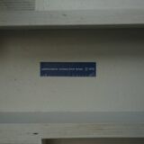 Rare pair of 'Plakhout' Side Chairs by Henk Lampe. 1979