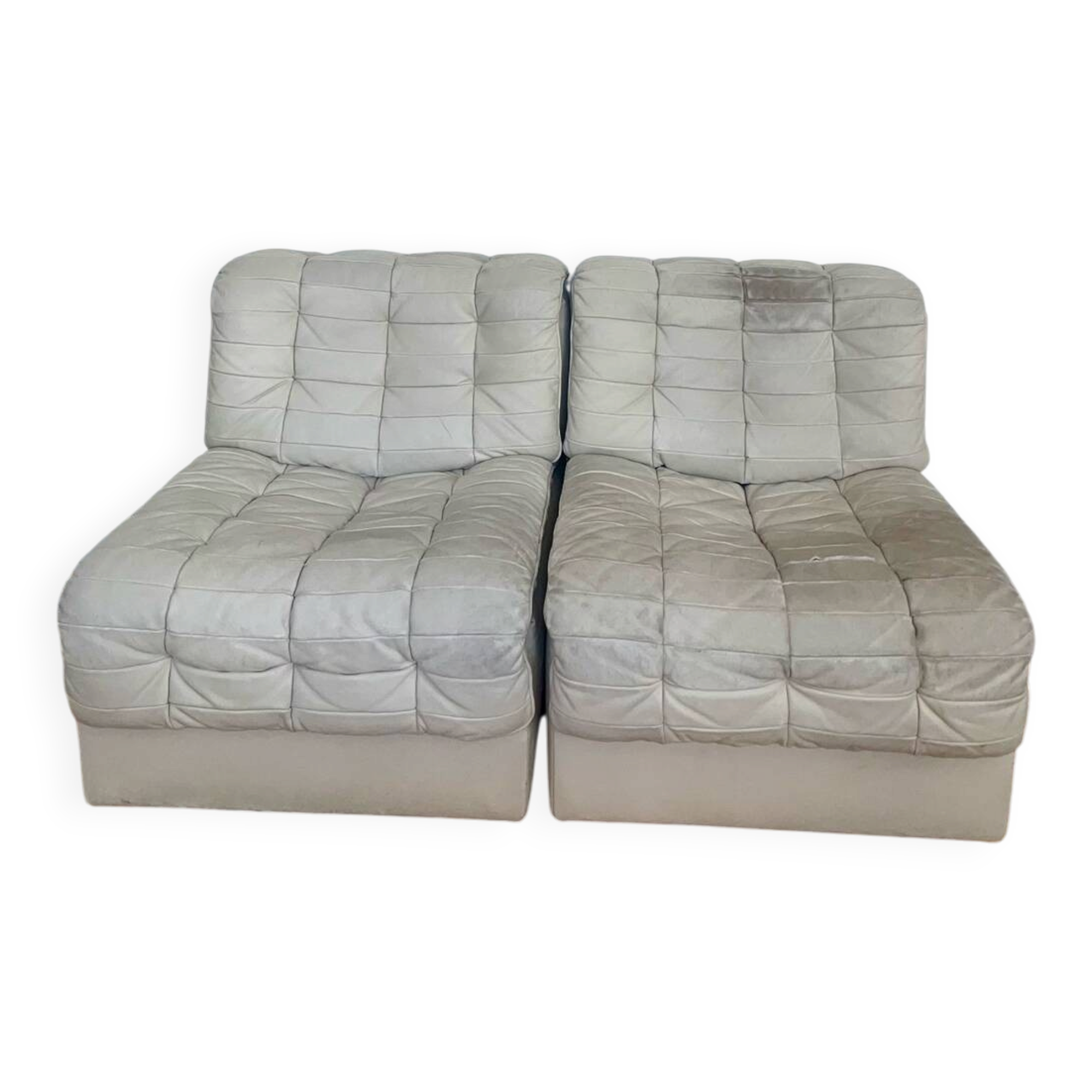 Pair of DS11 armchairs, De Sède edition, 1970.