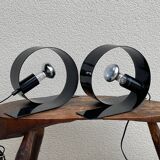 Pair of Looping blades signed Massive
