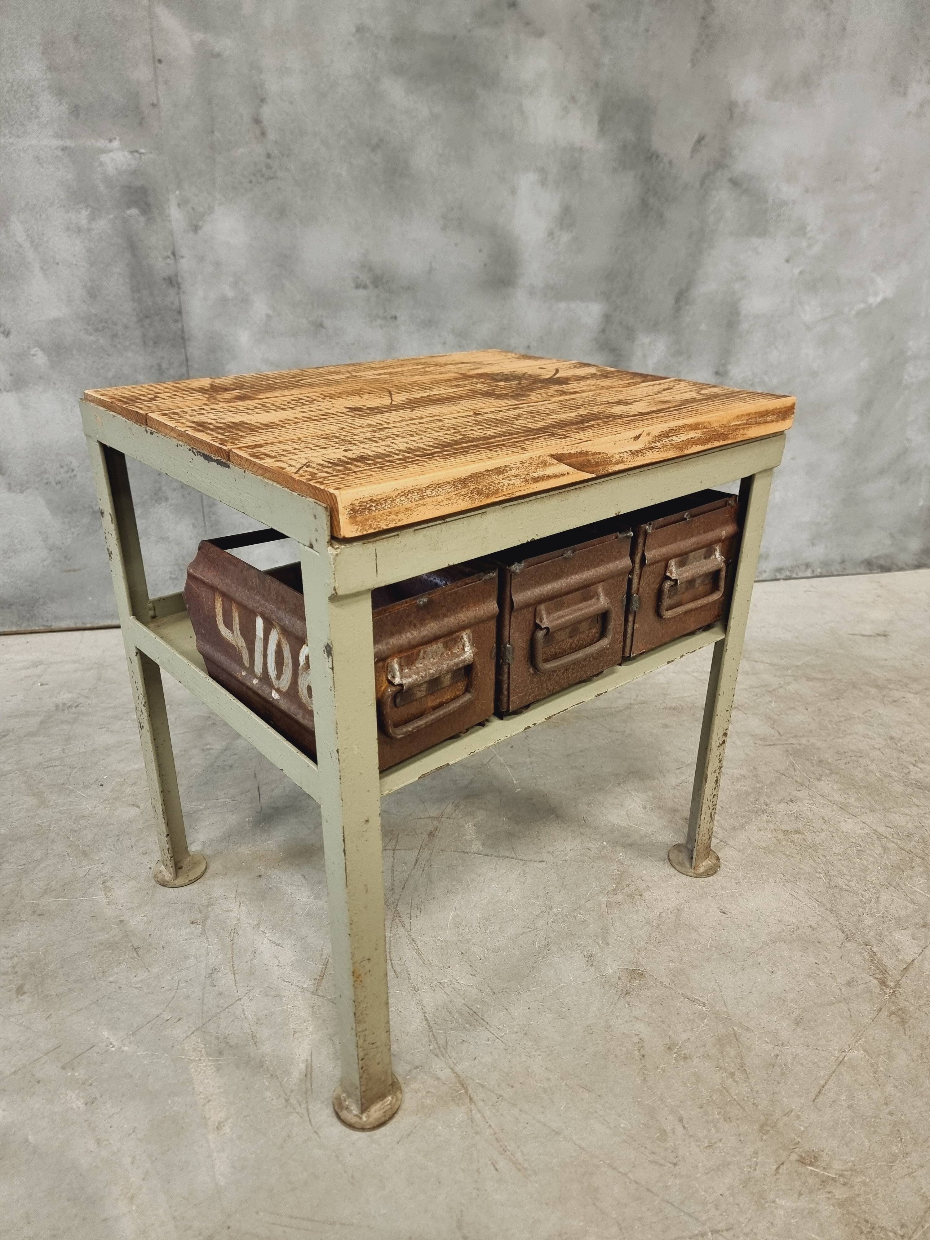 Vintage side table coffee table