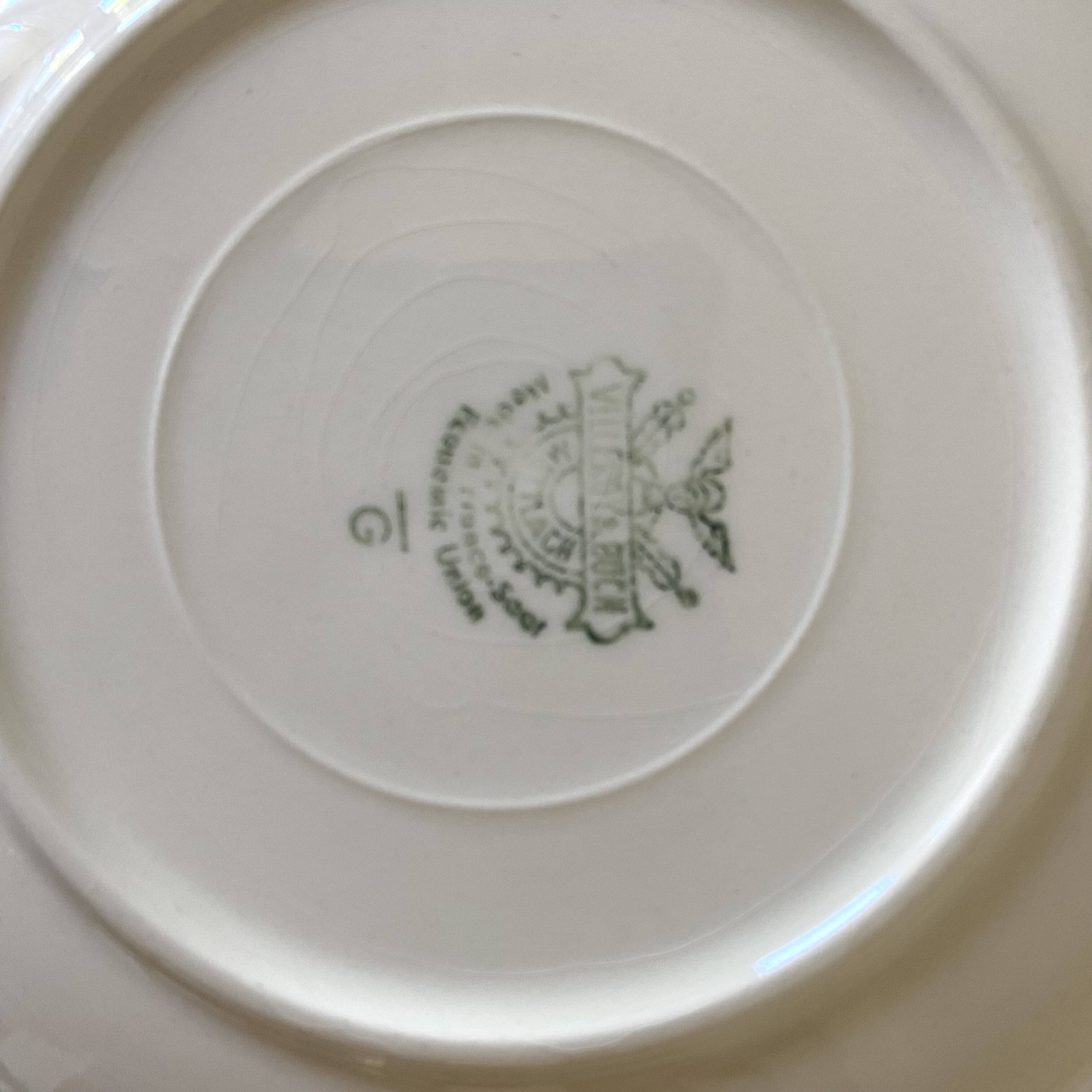 Villeroy & Boch soup plates