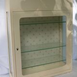 Medicine cabinet/glass toilet 1950