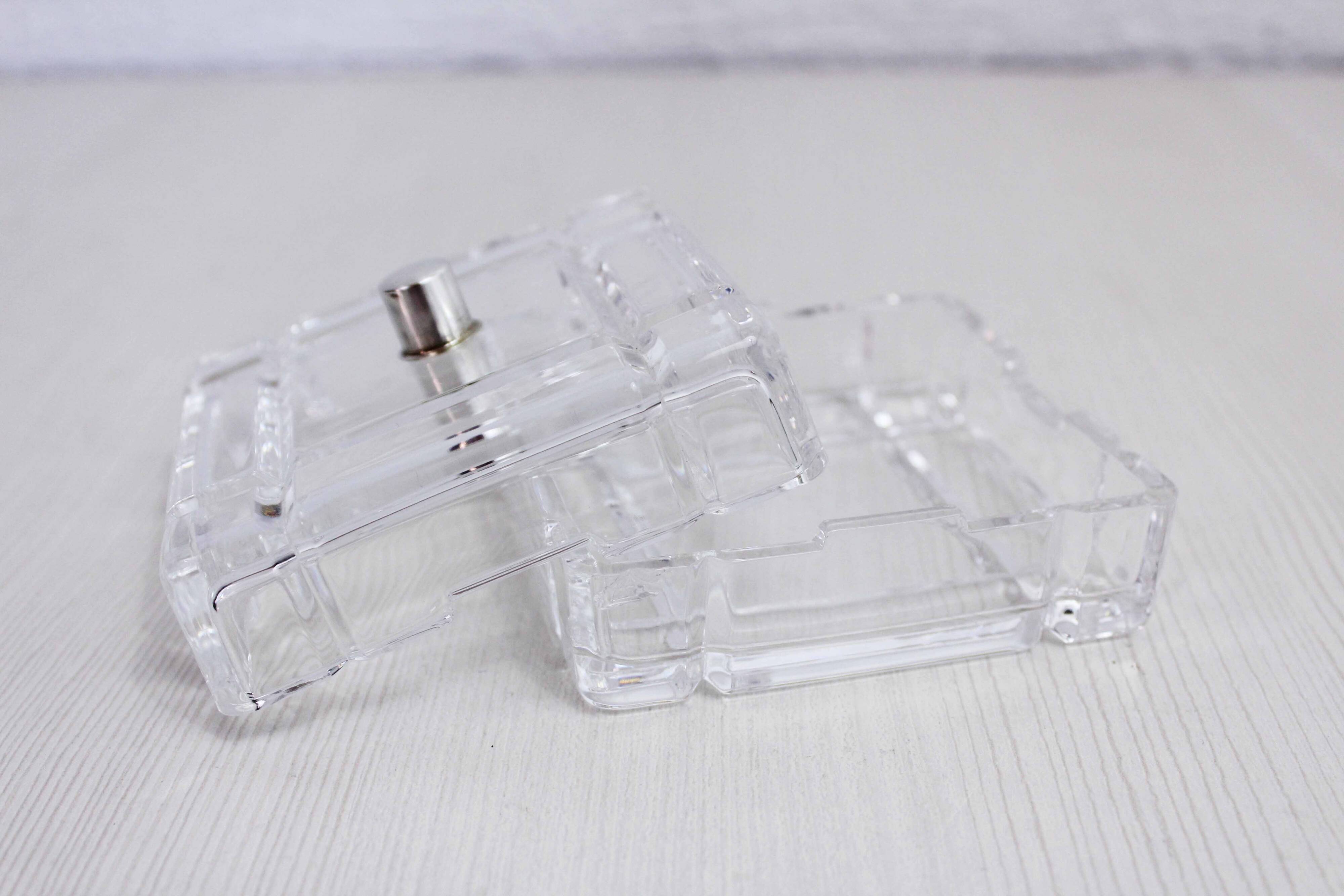 Italian crystal jewelry box