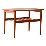 Vintage Scandinavian teak side table, design by Yngvar Sundström