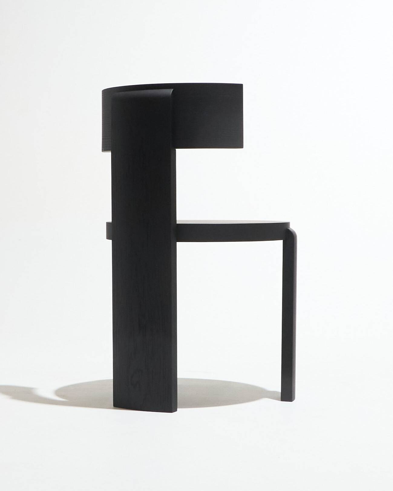 Spina chair in black wood