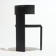 Spina chair in black wood