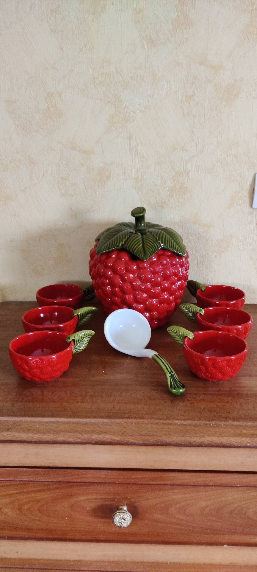 Service salade de fruits