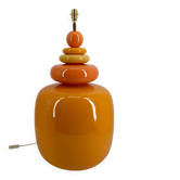 Importante lampe "Galets" en céramique – Maison François Chatain, vers 1980
