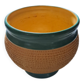 Very original vintage ceramic with a woven effect.