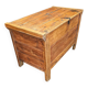 Old blanket chest / storage trunk / pine wood