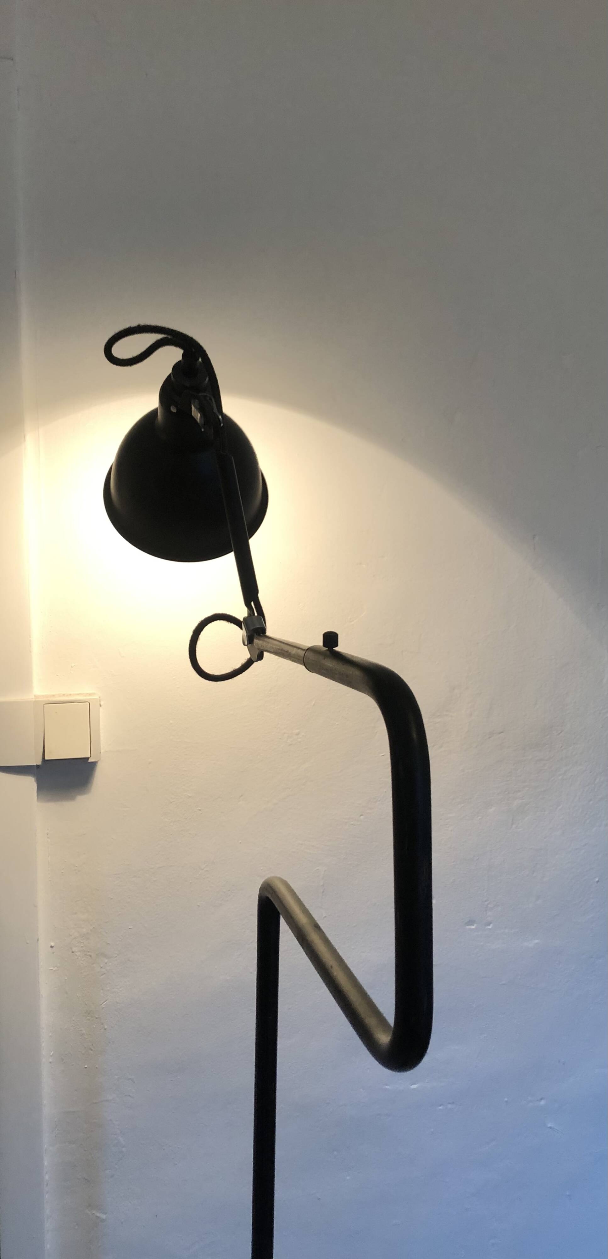 Industrial Gras style floor lamp
