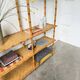 Large rattan shelf 1960