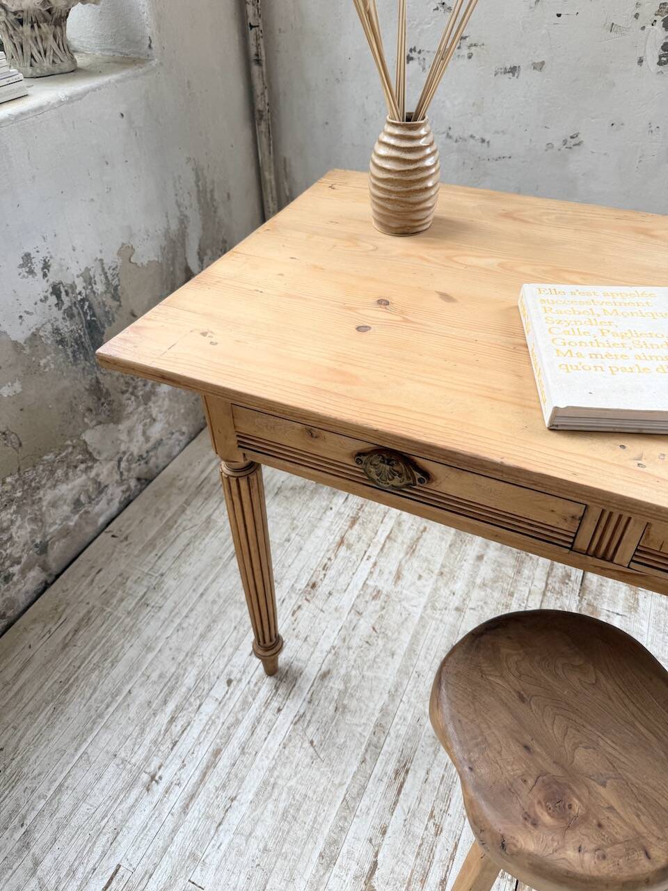 1950s pine desk
