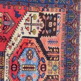 Handmade Vintage Caucasian carpet 116x185 cm