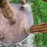 Tabouret de piano ancien style louis xvi