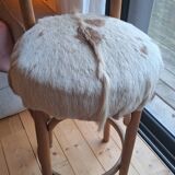Bar stool with backrest