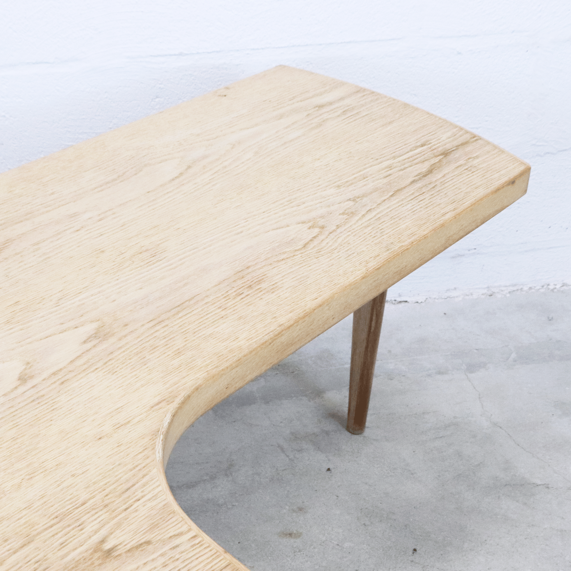 Beech coffee table, Sweden, 1990