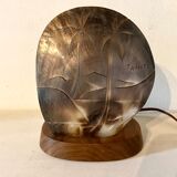 Vintage shell lamp Tahiti