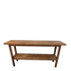 Ancienne console d’atelier en chêne