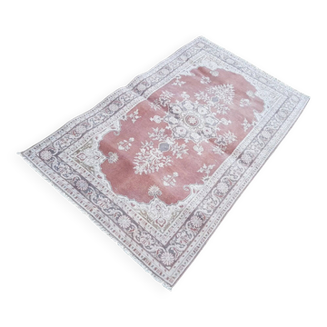 Tapis turc vintage fait main 93x155 cm