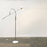 Floor lamp model Orbiter from the mid-century space age by Robert Sonneman for Luci Italia, 1960s.