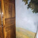 Armoire style Louis XV en merisier sculpté